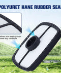 Echo SRM 225 Air Filter Replacement Fits Echo PAS 225 PB 250 PB 250LN GT 225 SRM 230 with polyureth ane rubber seal