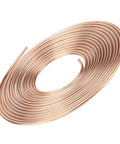 3/16 Inch Copper Plated Brake Line Tubing 25 Foot Flexible Coil Roll With 0.028 Inch Wall Durable For Hydraulic Braking Fuel System