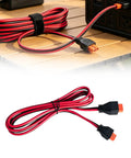 Top Shelf XT60i Extension Cable Male To Female 12 Awg 16 Foot Power Wire With Reinforced Connectors for connecting solar gear.