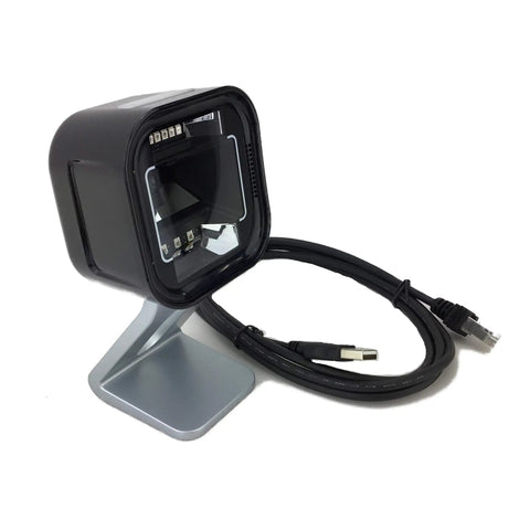 Pro Grade High Performance Omnidirectional Presentation Barcode Scanner Kit With USB Cable And Cradle Reads 1D And 2D Barcodes