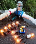 1000W Micro Hydro Generator For Outdoor Use Hydroelectric Water Turbine With 220V Output Portable Water Powered Generator For Camping