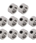 Set Screw Shaft Collars 6.05mm Bore, 10mm OD, 5mm Wide Pack Of 10 Go-To Nickel Plated Carbon Steel Wheel Stopper Collars