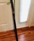 Heavy Duty Door Security Bar With One Ton Strength, Adjustable Aluminum Jammer for home and commercial security installed on door