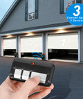 Universal Garage Door Remote 3 Pack For Openers 1993 To Present Works With 893LM 893MAX 971LM Rolling Code Frequencies