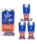 Heavy Duty Carbide Oscillating Multi Tool Blades Quick Release for Soft Metal Nails Bolts Screws Rebar Copper Pipe.