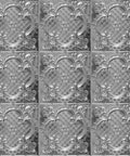 Two By Two Foot Tin Plated Steel Wall And Ceiling Pattern Panels Nail Up Kit With Nails Recycled USA Made Unfinished Metal Panels