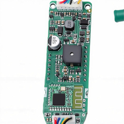Electric Scooter Dashboard Replacement Display Panel Circuit Board Upgrade For Mi4 Lite Scooter Plug And Play With Durable ABS PVC Construction Sharp Readout Enhanced Performance Safer And More Convenient Ride Easy Install Long Lasting Durability close-up view