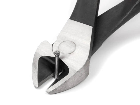 7 Inch Diagonal Cutting Pliers For Copper Aluminum And Soft Steel Wire With Induction Hardened Blades cutting nail