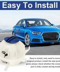 Durable Coolant Reservoir Tank With Cap Keeps Your Ride Cooling Slick This Heat Resistant Expansion Tank with blue cap.