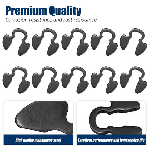 Chevy Shift Cable Clips 10 Pack For Silverado Sierra 4L80E 4L60E Gearbox Transmission Retainer Clips High Quality Manganese Steel