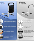 Heavy Duty Bed Safety Rail For Seniors With 350 Lbs Capacity ASTM F3186-17 Certified Adjustable Bed Assist Rail comparison