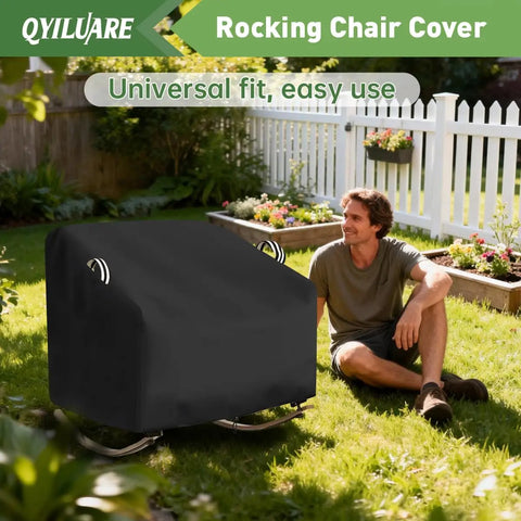 Oversized Papasan Chair Cover Waterproof Patio Shield For Large Papasan, Egg And Rattan Wicker Chairs Up To 41W X 45D X 31H