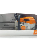 Battery Operated Chainsaw Keyring With Realistic Sound Effects, Orange Mini Tool Charm For Gear Junkies And Collectors in box