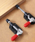 Twin Pack Toggle Clamp Set With 500Lb Holding Capacity, Quick Release Push Pull Clamp For Woodworking And Metalworking, Cast Iron DIY