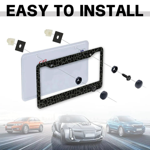 Universal License Plate Screws Set In Premium Stainless Steel Self Tapping Bolts For Cars Trucks And SUVs No Wobble