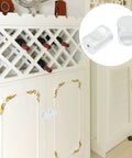 12 Pcs Matte Single Hole Cylindrical Cabinet Door Handles on white cabinet doors