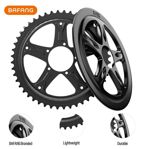 44T 6.5mm Offset Chainring For BBS02B BBS01B Mid Drive Kits Ebike Conversion Chain Ring 250W 350W 500W 750W Motors