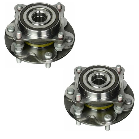 Pair Front Wheel Hub And Bearing Assembly For Toyota Tacoma 4Runner FJ Cruiser GX470 GX460 4WD Precision Engineered For Wide Vehicle Fitment