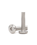 Built Tough M6 X 40mm Flat Socket Cap Allen Bolts Rivet Connectors forged from 304 stainless steel for sturdy assembly.