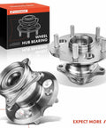 Rear Wheel Bearing And Hub Assembly 5 Lug Set For Toyota RAV4 AWD 2001 Through 2005 2 Pack Fits Base And AWD Models