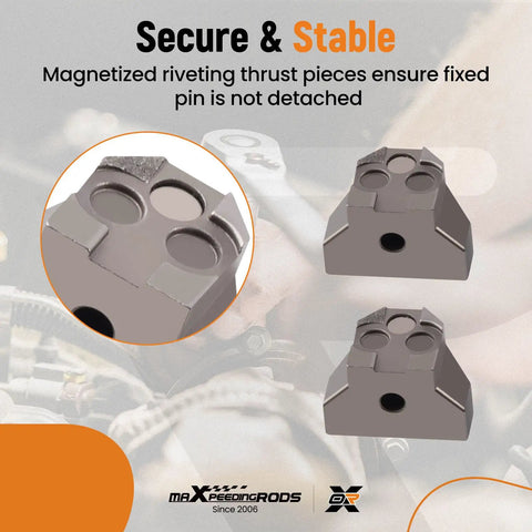 Magnetized riveting thrust pieces from Timing Chain Removal Kit For Mercedes Benz M271 M272 M273 Diesel Engines 24 pcs