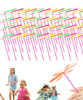 Hand Spinner Helicopter Toy For Outdoor Play And Party Favors Propeller Dragonfly Flight Durable ABS Rub To Spin Easy To Operate