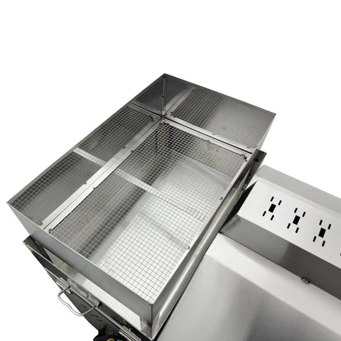 Heavy Duty Electric Coffee Roaster Commercial Bean Roasting Machine For Nuts Peanuts And Chestnuts With Precision Heat Control No Fuss Operation Smooth Operator Gear For Serious Hustlers 220V stainless steel top with mesh grilling area