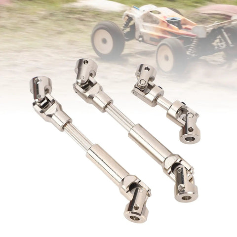 Universal 1/12 Scale RC Car Drive Shaft Axle Upgrade, Steel Transmission Joint, Premium Durable Power Transmission Component