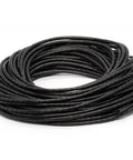Black spiral cable wrap sleeve for wires and cables, flexible wire protector, 13 meter roll, 4mm-8mm inner diameter