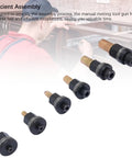 Six Piece Carbon Steel Rivet Nut Tool Set With M3 M4 M5 M6 M8 M10 Heads Handy Manual Riveting Gun in use