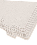 10-Piece Microwave Waveguide Cover Kit with Heat Insulation Mica Sheets, stack of rectangle sheets, texture detail visible