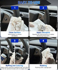 Step-by-step guide using Tesla Steering Wheel Repair Kit 8 Piece Leather And Vinyl Restorer For Model 3 Y S X DIY Fix
