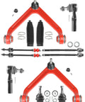 Ram 1500 4WD Front End Suspension Kit 12pc With 2 Upper Control Arms 2 Lower Ball Joints 2 Sway Bar Links 2 Boots