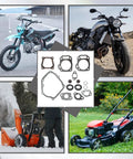 Gasket Set Kit For Predator 212cc 224cc Small Engine Rebuild Fits Tillotson Lifan Ducar Locin on bikes and machinery backdrop