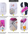 Installation steps for Walk Behind Single Wheel Seed Planter With Large Capacity Seed And Fertilizer Box, Transparent Hopper