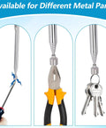 Telescoping Magnetic Pickup Tool Set with Pen Clip grabbing screwdriver, pliers, and keys