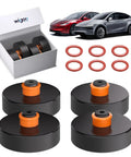 Tesla Jack Pads For Model Y And More Heavy Duty TPU Battery Protection Lift Pucks 4 pack with storage case