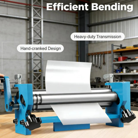 Heavy Duty Manual Sheet Metal Bending Machine 320 MM Slip Roll Bender Hand Operated Metal Plate Roller For Steel Copper Aluminum Precision Industrial Badass Workshop Rig
