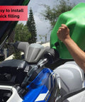 Heavy Duty Racing Fuel Hose Kit For 5 Gallon Jugs With Upgraded Bend Pipe And Trigger Hose Bottle Opener in use