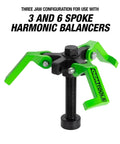 Versatile 2 And 3 Jaw Harmonic Balancer Puller For 3, 4, And 6 Spoke Balancers, Heavy Duty Engine Pulley Puller For Ford Coyote