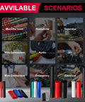 Collage showing scenarios for 230 Pcs 3 To 1 Heat Shrink Tubing Kit With 8 Sizes, Adhesive Lined Marine Grade Shrink Wrap in 5 colors