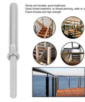 10 Pack Stainless Steel Thread Swage Lag Screws Cable Railing Hardware Kit with rail system application examples