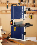 Beast Of A Portable Nine Inch Woodworking Bandsaw With Cast Aluminum Worktable And Scale, 2526 FPM Benchtop Saw