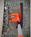 12 Inch Pro SAE Measuring Wheel With Centerline Wheel, showing gear based counter on rocky surface