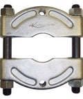 Heavy Duty Bearing Separator Tool Your Go To 0 To 4 1 Quarter Inch Spread With M12 By One Point Five Thread Size in silver steel