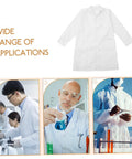 Pro Grade Lab Coat For Men And Women, Doctor Costume Ready, Ultra Comfortable Cotton Medical Coat in lab settings