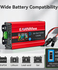 Beefy High Efficiency MPPT Solar Charge Controller 1200W 72V 60V 48V with LCD display and broad battery compatibility