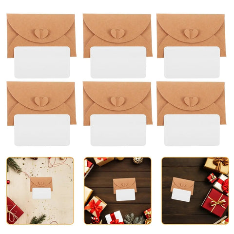 60 Pack Kraft Holiday Greeting Cards With V Flap Envelopes, Thanksgiving And Christmas Note Cards, Thick Sturdy Paper, Mailer Sleeves