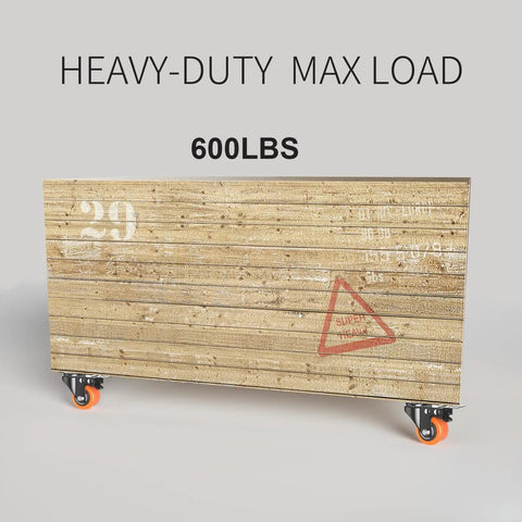 Heavy Duty Two Inch Caster Wheels With Five Sixteen Eighteen By One Threaded Stem Set Of Four dual locking brake casters on max load 600lbs. 