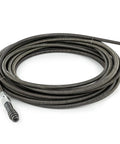 Straight Up Drain Cleaning Cable Sewer Snake FiveSixteen In By TwentyFive Ft Drop Head Auger, coiled metal cable with snap head.